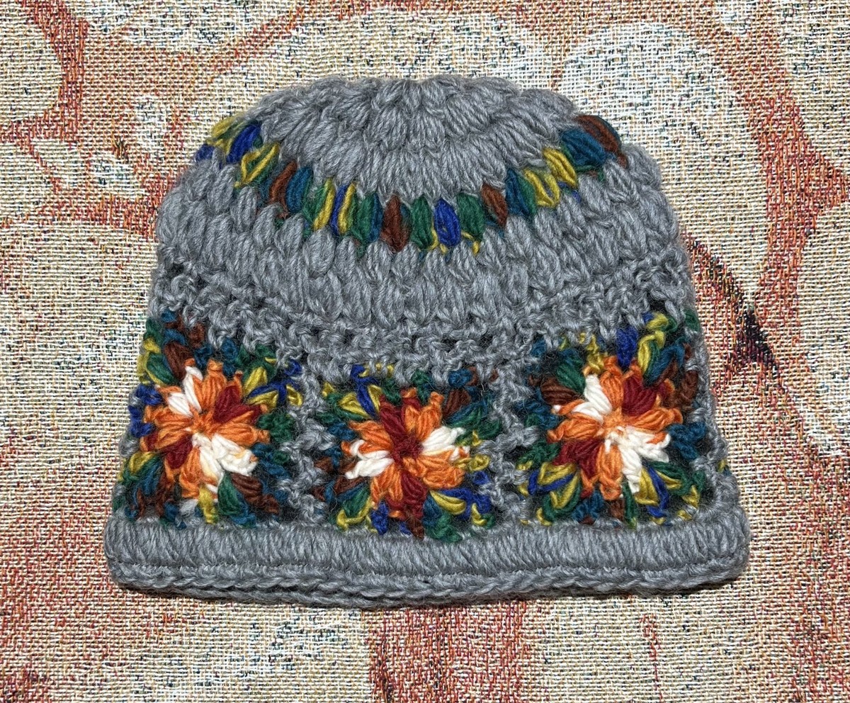 Supreme Crochet Beanaie SS25 Heather Grey Brand New | eBay