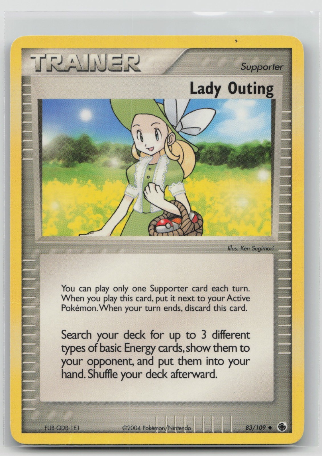 Lady Outing EX Ruby and Sapphire 83/109 DMG