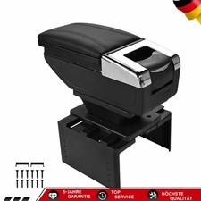 Auto KFZ Mittelarmlehne Universal Schwarz Mittelkonsole Armlehne Für PKW LKW NEU