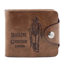 Men PU Leather Wallet Bifold Wallet Credit Card Holder Purse Pocket Xmas Gift