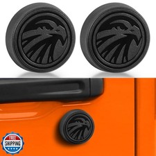 CALBEAU Strong Magnet Keyhole Covers Compatible with 2018-2025 Jeep Wrangler