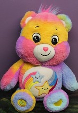 CARE BEARS Dare to Care 14" Plush Bear Bestie Multi-Colored 2023