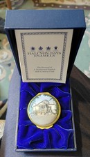 Halcyon Days Boxed Enamel Trinket Box Chiswick House Beautiful Item