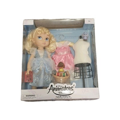 Disney Store Animators' Collection Cinderella Accessory Doll Set NEW Rare 2012