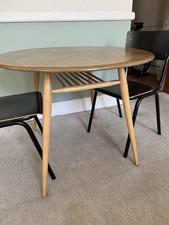 Ercol Dining Table And Pair John Lewis Chairs