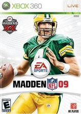 Madden NFL 09 - Xbox 360 - Video Game By Artist Not Provided - GOOD