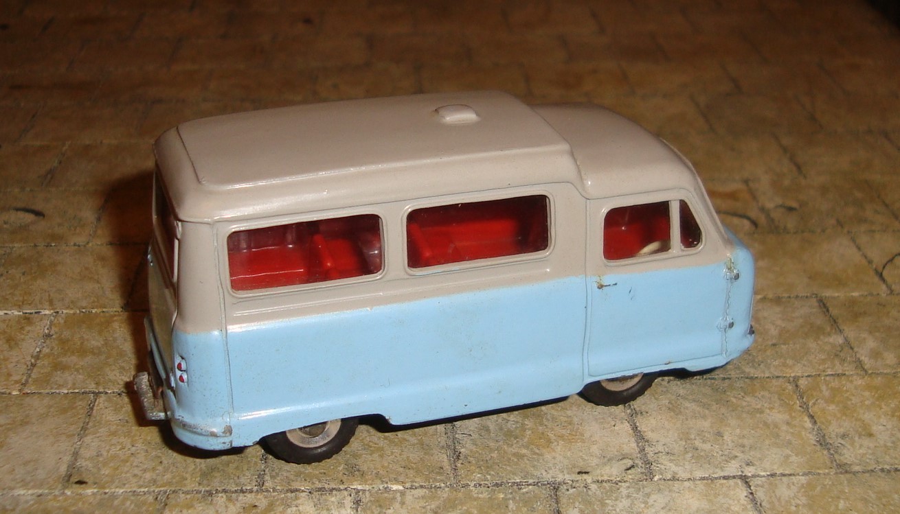 DINKY TOYS - STANDARD ATLAS KENEBRAKE KENEX  MINIBUS VAN #295  -PLAYWORN UNBOXED thumbnail 6