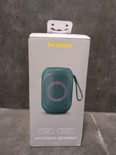Heyday S Portable Bluetooth Speaker Water Resistant 8 Hour Battery Deep Sage New