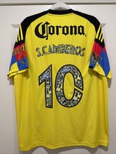 Scarlett Camberos #10 Mens EXTRA LARGE Adidas Club America Femenil Home Jersey