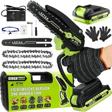 6-inch Mini Chainsaw Cordless for Tree Trimming Wood Cutting, Best Gifts
