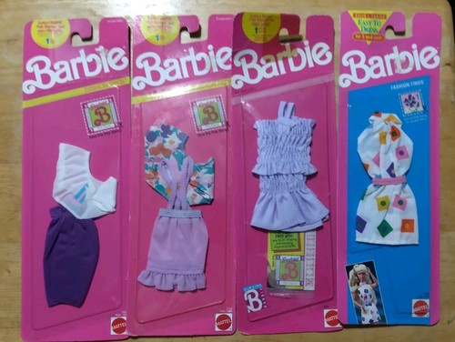 1990 Fashon fnds Barbe outft 2 #2996 | Barbe, Jouets d'enfance, Jouet