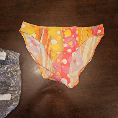 Spiegel Coral Multicolor Scoop Bottom New NOS from 2007 Size 10