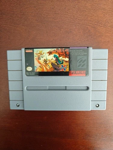 Ys III: Wanderers From Ys (Super Nintendo Entertainment System, 1992) SNES