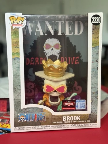One Piece Brook + Wanted Poster Funko Pop! #2220 TargetCon Exclusive