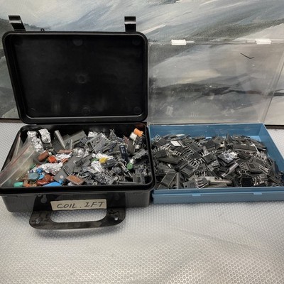 Mixed Lot of Electronic Components  ICs, Passives, Semiconductors, etc.