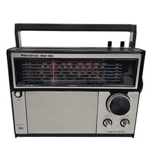 Realistic Patrolman SW-60 model 12-779A Electric/Battery Radio Tested Works Rare