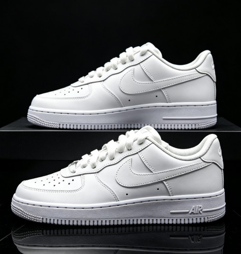 Nike Air Force 1 "Triple White" Low Top Classic Sneakers CW2288-111