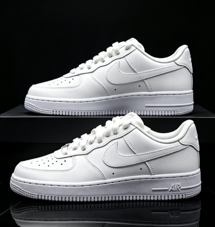 Nike Air Force 1 "Triple White" Low Top Classic Sneakers CW2288-111