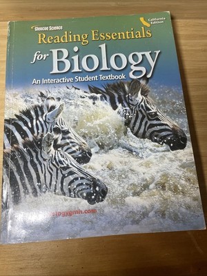 Reading Essentials for Biology Interactive Student Textbook california edition