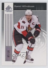 2011-12 SP Game Used Edition Silver Spectrum /10 Daniel Alfredsson #68 HOF 0ut3