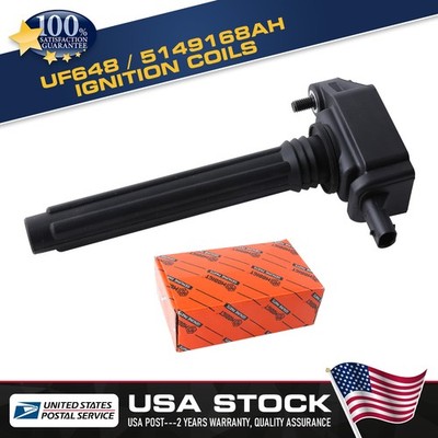 New 1 Pc Ignition coils For Jeep Cherokee 2014-2022 UF648 5149168AH 05149168AD