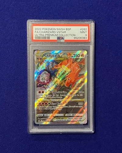 PSA 9 Charizard VSTAR SWSH262 Ultra Premium Collection Promo 2022 Pokemon MINT