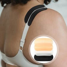 4Pcs Comfortable Silicone Bra Strap Shoulder Pads Cushion Holders for Adult Use