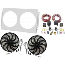 Champion Cooling Systems FS162K Shroud and Fan Kit Includes: Fan Shroud 2- 12 Fa