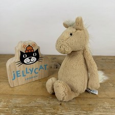Jellycat Bashful Palomino Pony Horse Soft Toy Plush 12” Retired