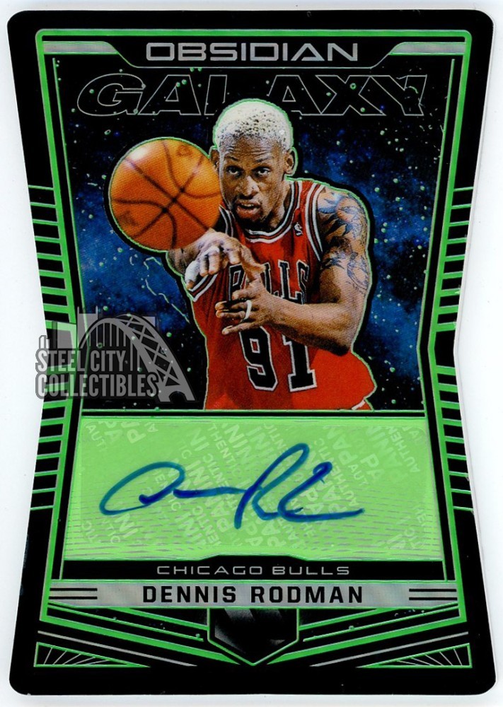 Dennis Rodman Auto 2018-19 Panini NBA Donruss Optic