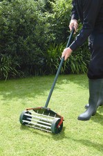 W301 Rolling Lawn Aerator, Steel