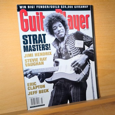 Guitar Player Magazine July 1999 Issue 355 Strat Masters Jimi Hendrix NO LABEL