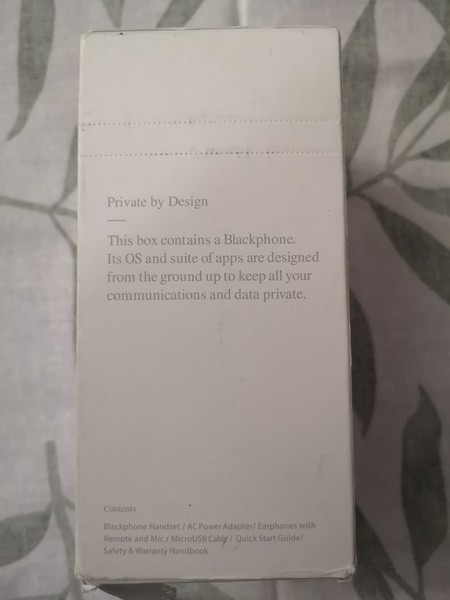BLACKPHONE 2 HIGH SECURITY PHONE LIKE NEW CIB Muy buen estado