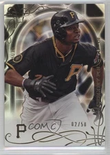 2015 Topps Tribute Black 2/50 Gregory Polanco #95 1h5