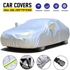 Full Car Cover Outdoor Waterproof Sun Uv Dust Rain Resistant Protection Xxl Size