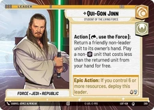 Qui-Gon Jinn Hyperspace - LOF 280 NM - Star Wars Unlimited