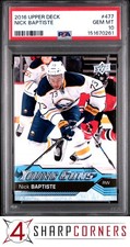 2016 UPPER DECK #477 NICK BAPTISTE RC YOUNG GUNS POP 6 PSA 10
