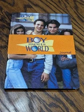 Boy Meets World Blank Writing Journal Book ABC Diary Cory Topanga Girl