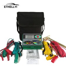 DUOYI DY4100 Earth Ground Resistance Tester Megohmmeter Measuring Meter Set R5V1