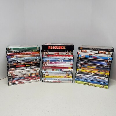 DVD's Used Lot (45) a Mixture of Movies and More | eBay
