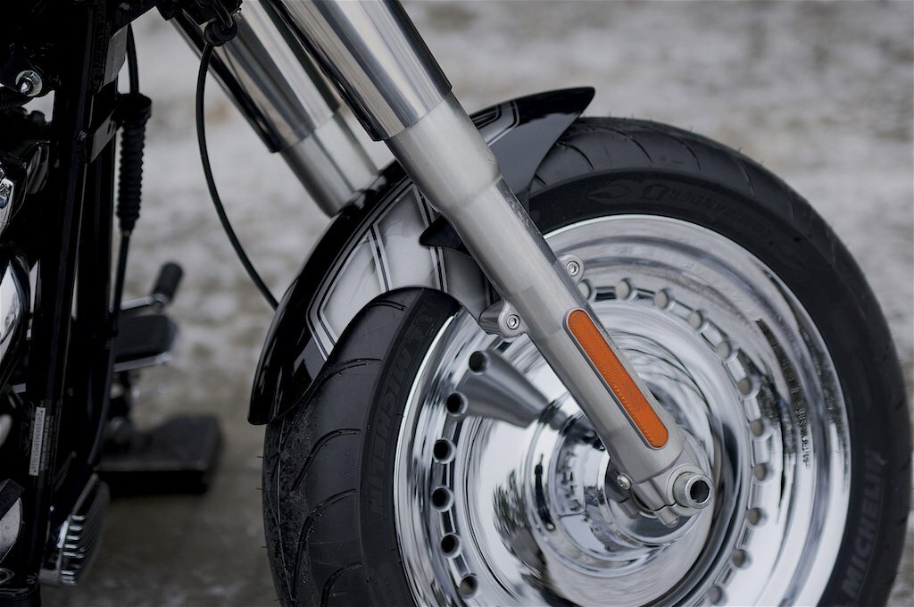 Harley Davidson Custom Front Fender 00 17 Softail Fatboy Flstf Flstfb Ebay