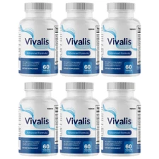 Vivalis Maximum Strength Advanced Vitality Support Formula - Six (6) Bottles