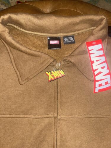 NEW X-Men Marvel Wolverine Full Zip Jacket Size XL - Picture 4 of 6