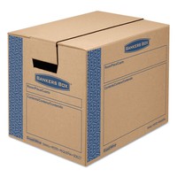 Bankers Box Smoothmove Prime Small Moving Boxes 16l X 12w X 12h Kraft/blue 15/ct on sale Bankers Box Smoothmove Prime Small Moving Boxes 16l X 12w X 12h Kraft/blue 15/ct on sale