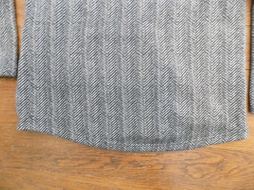 FLaura Scott EUC Womens Full Zip Fleece SO SOFT Pockets Jacket Sz L Black White - Picture 8 of 8