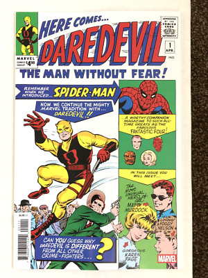 Daredevil 1 Faksimile Reprint Edition. 1. App von Daredevil