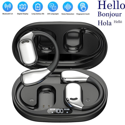 Bluetooth Translator Earbuds 144 Languages Two Way Real Time Online Translation