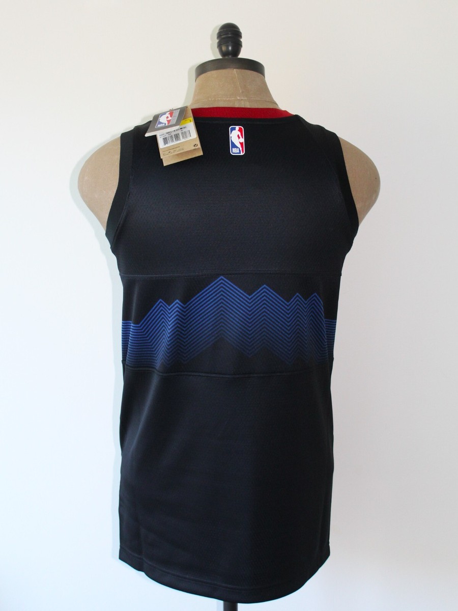 レア　新品　Denver nuggets CityEdition NBA New Denver Nuggets City Edition NBA Jersey 5280 Nike S 40