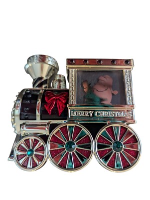 Bath & Body Works SANTA HOLIDAY TRAIN   PROJECTOR Wallflower Plug NIGHTLIGHT