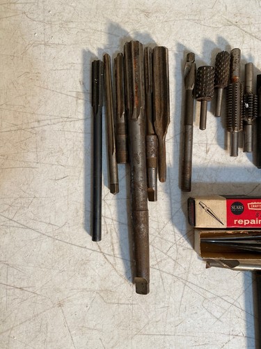 Set of High Machinist Speed Steel Taps,Straight & spiral Flute, Double end mill - Afbeelding 2 van 12